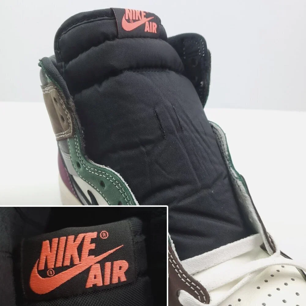 Nike Air Jordan 1 Retro High OG Hand Crafted Sneakers DH3097-001 Men's 12